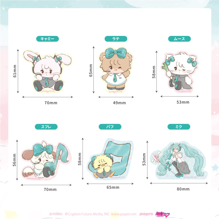 【通常販売】初音ミク×mikko ステッカーセット/mikko