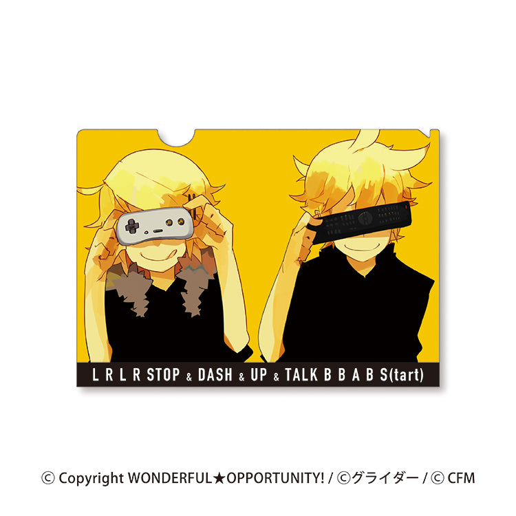 WONDERFUL★OPPORTUNITY! A4クリアファイルセット (リモコン/にっこり^^調査隊のテーマ)