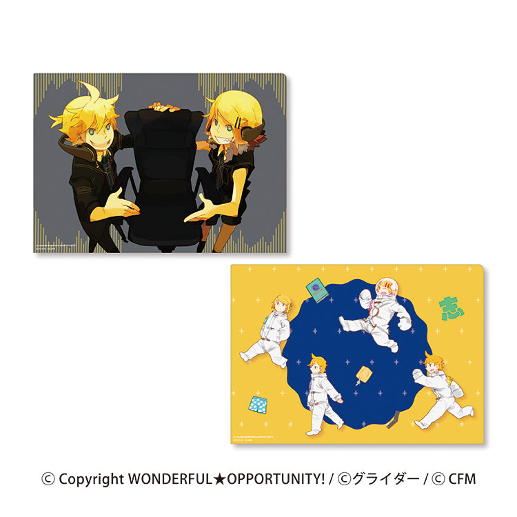 WONDERFUL★OPPORTUNITY! A4クリアファイルセット (リモコン/にっこり^^調査隊のテーマ)