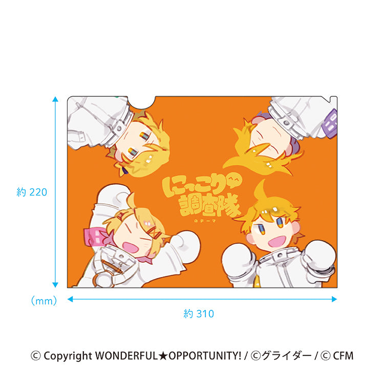 WONDERFUL★OPPORTUNITY! A4クリアファイルセット (リモコン/にっこり^^調査隊のテーマ)