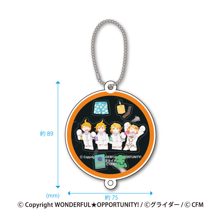 WONDERFUL★OPPORTUNITY! シャカシャカアクキー(にっこり^^調査隊のテーマ)