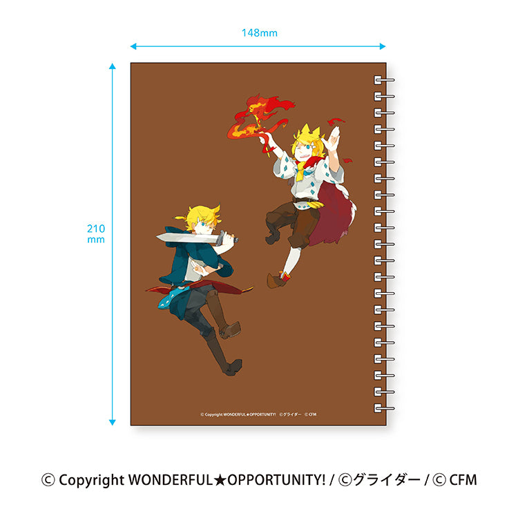 WONDERFUL★OPPORTUNITY! ぼうけんのしょがきえました! A5リングノート