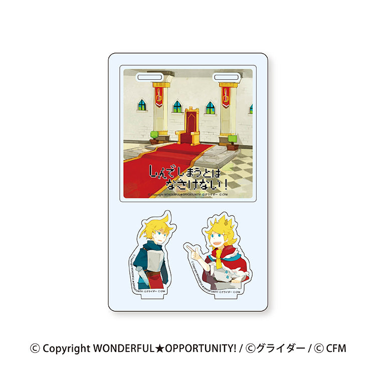 WONDERFUL★OPPORTUNITY! しんでしまうとはなさけない! アクリルコースターA