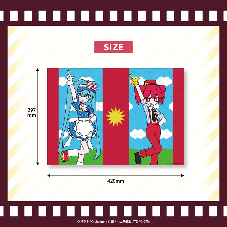 A3ポスター2【メズマライザー】/channel&サツキ - クレコ (Creators' Collection)