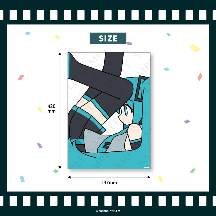 A3ポスター①【初音ミク】/channel