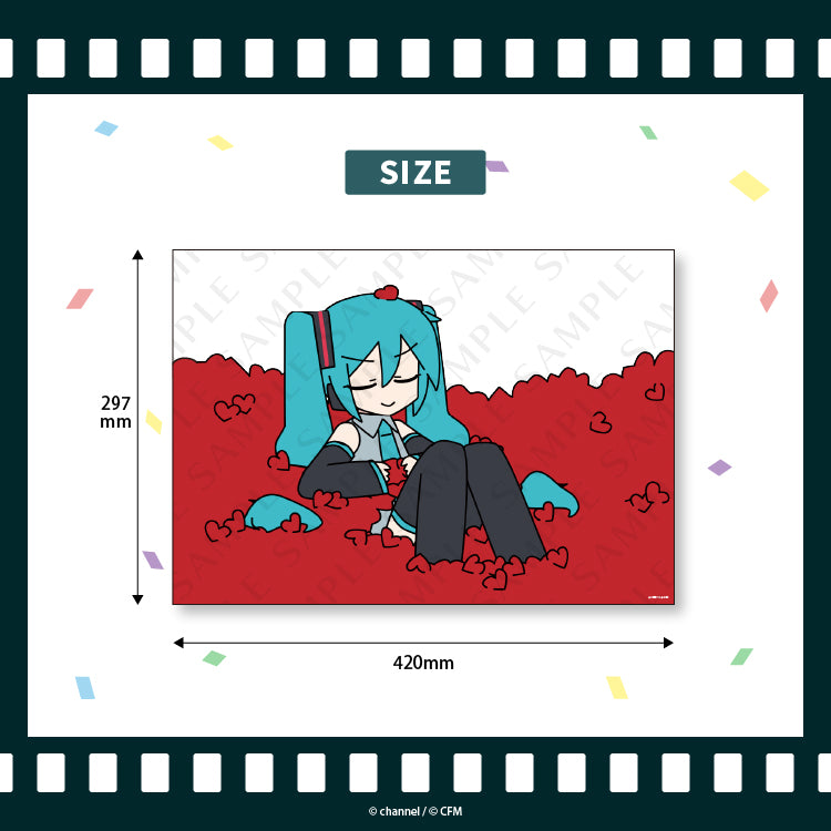 A3ポスター②【初音ミク】/channel