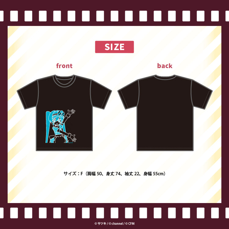 Tシャツ(初音ミク)【メズマライザー】/channel&サツキ
