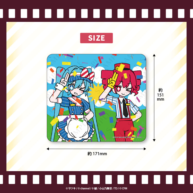 マウスパッド【メズマライザー】/channel&サツキ - クレコ (Creators' Collection)
