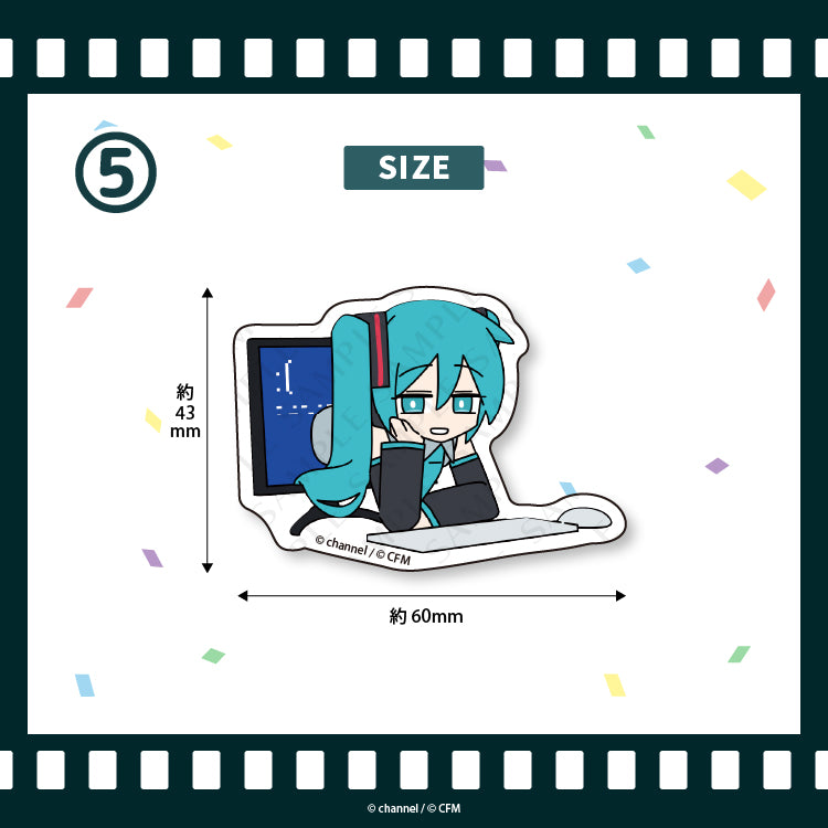 ダイカットステッカー【初音ミク】/channel