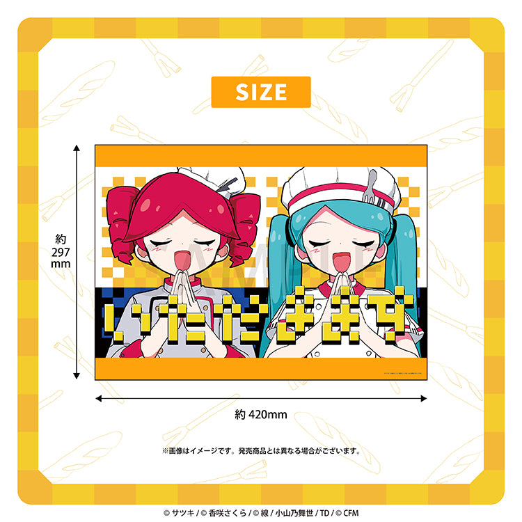 A3ポスターA/サツキ&香咲さくら - クレコ (Creators' Collection)