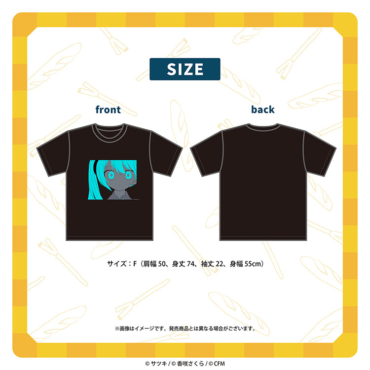 Tシャツ(初音ミク)/サツキ&香咲さくら - クレコ (Creators' Collection)