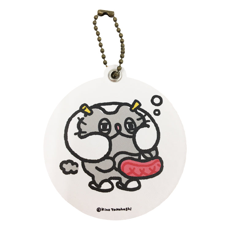 キャラレザーチャーム「ねこのぶーちゃん」03/ぶーちゃんと睡眠/高橋きの