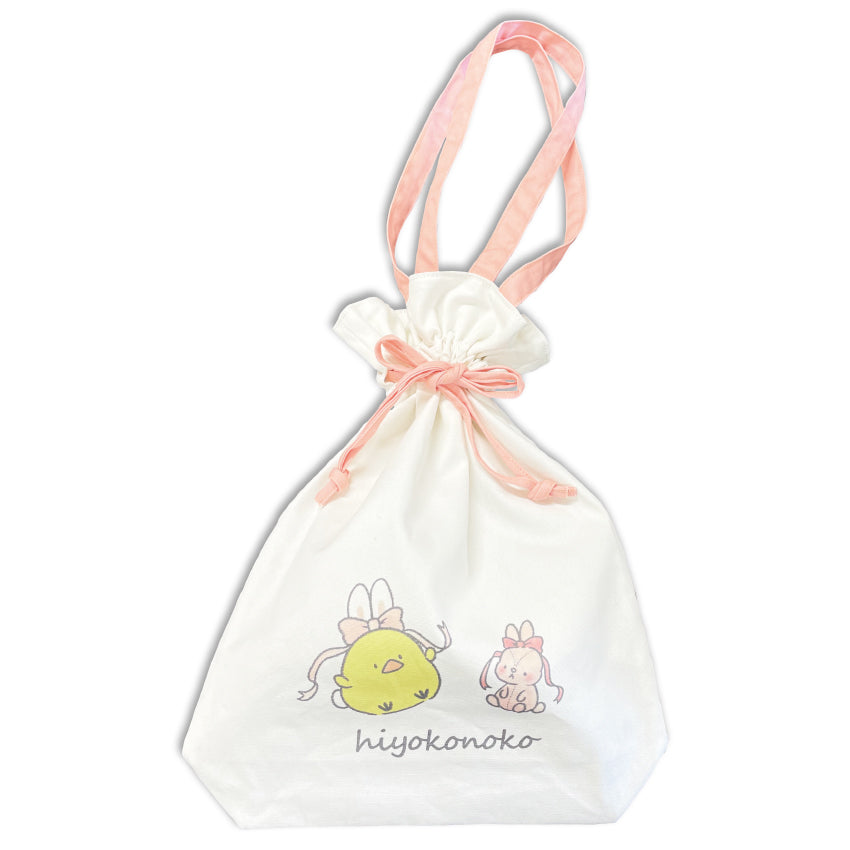 ひよこのこ 巾着バッグ/みゆたんこぶ