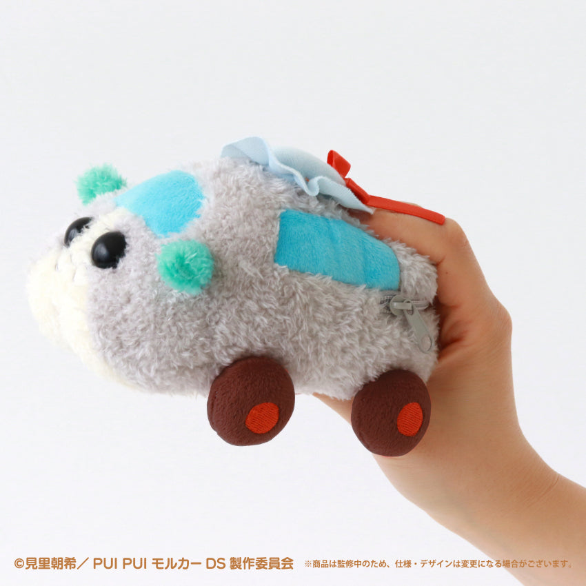 【数量限定！通常販売】PUI PUI モルカーもこもこぬいぐるみポーチ〈ヴィクトリア〉