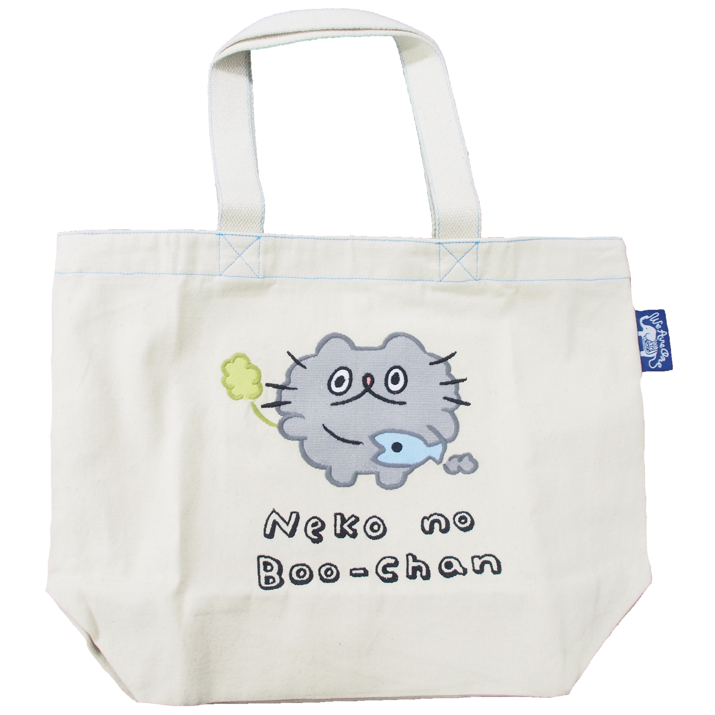 ねこのぶーちゃん 刺繍B4トート/高橋きの