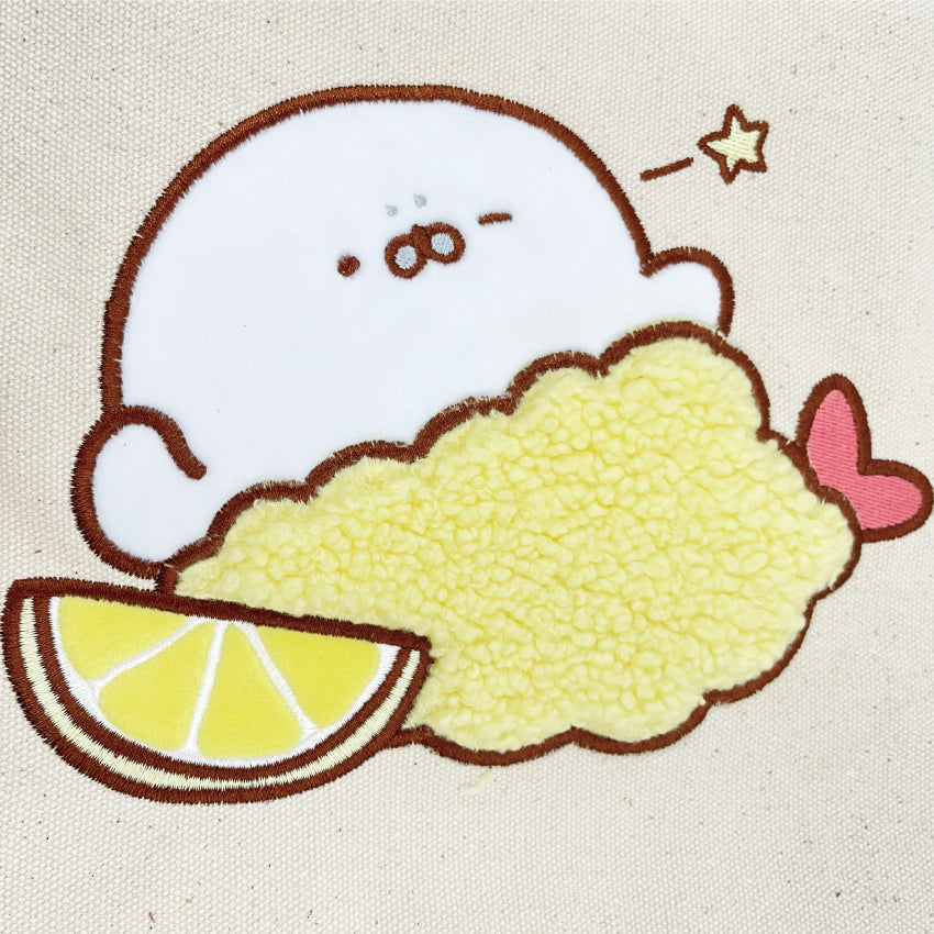 あざらしくんもっこもこ!フライごっこトートバッグ/牛人