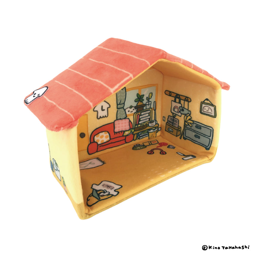 【数量限定!通常販売】ねこのぶーちゃん かたづいてないハウス/高橋きの