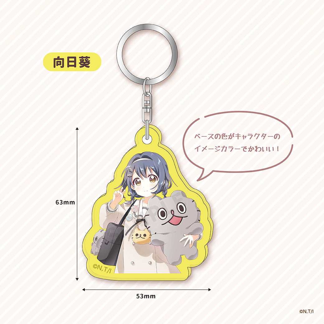 ねこのぶーちゃん×ゆるゆり アクリルキーホルダー(ブラインド)