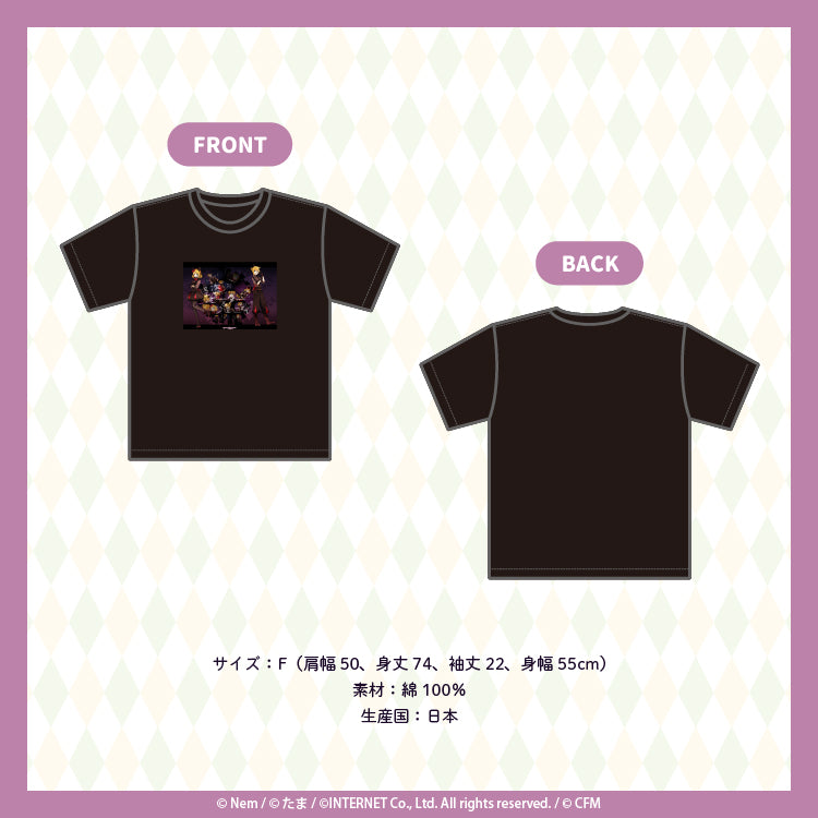 怪盗ピーター＆ジェニィ　Tシャツ/Nem＆たま