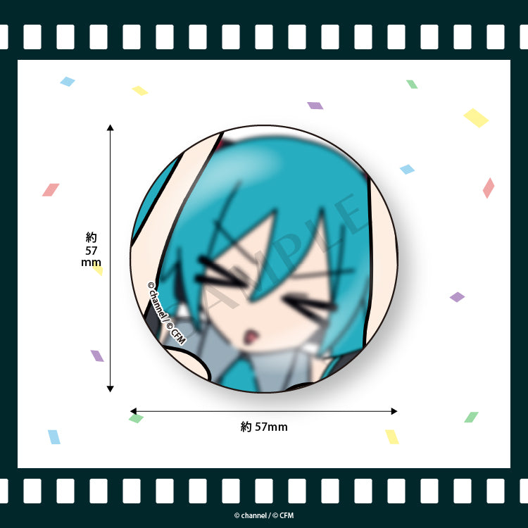 ブラインド缶バッジ全8種【初音ミク】／channel