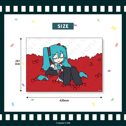 A3ポスター②【初音ミク】／channel