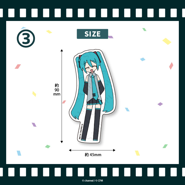 ダイカットステッカー【初音ミク】／channel