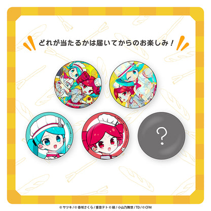 トレーディング缶バッジ／サツキ&香咲さくら