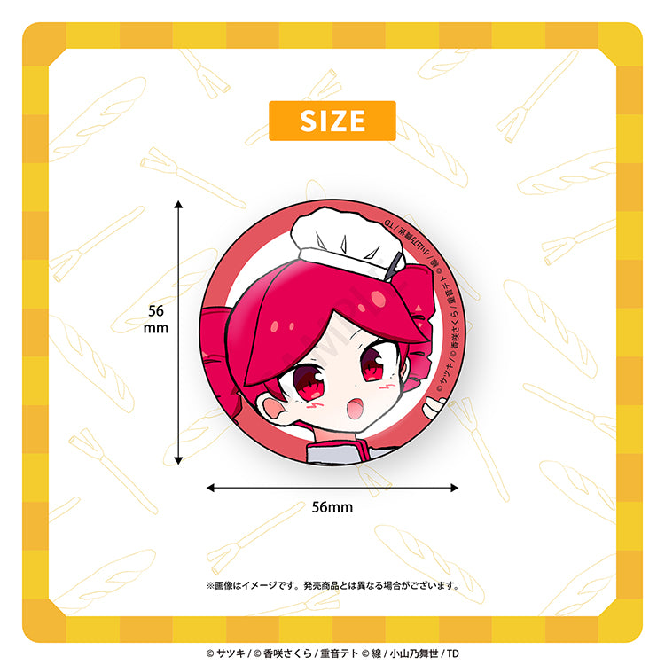 トレーディング缶バッジ／サツキ&香咲さくら