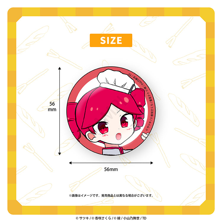 トレーディング缶バッジ／サツキ&香咲さくら