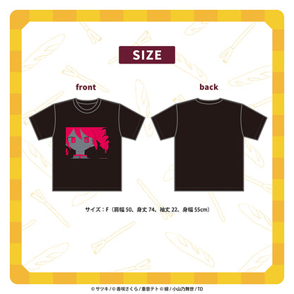Tシャツ（重音テト）／サツキ&香咲さくら