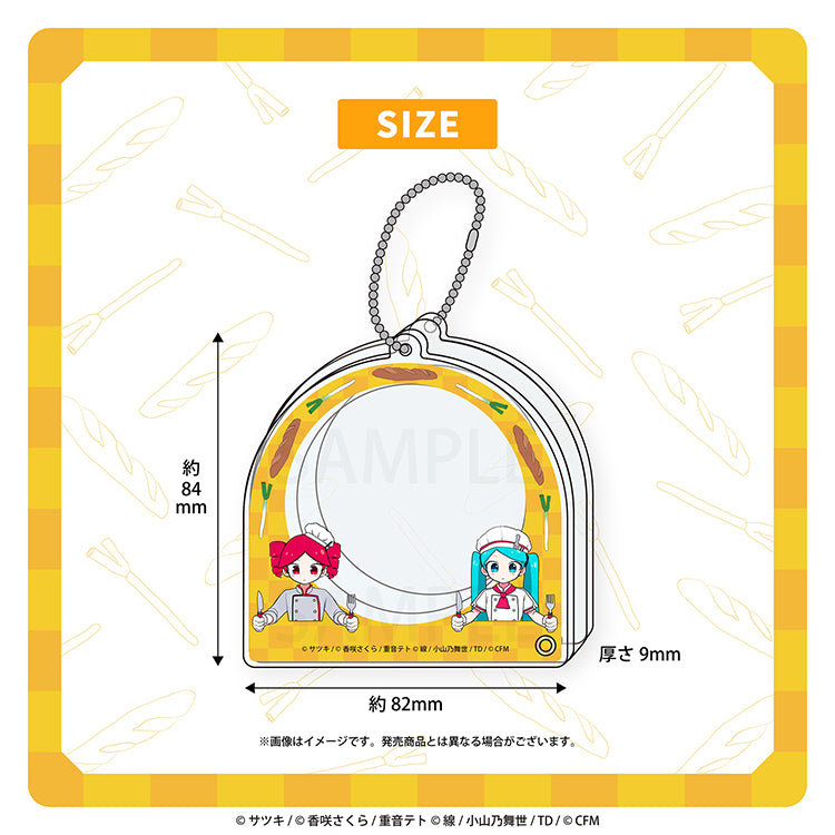 アクリル缶バッジフレーム／サツキ&香咲さくら – クレコ (Creators