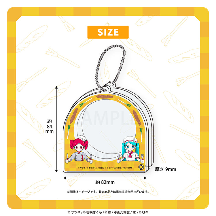 アクリル缶バッジフレーム／サツキ&香咲さくら – クレコ (Creators