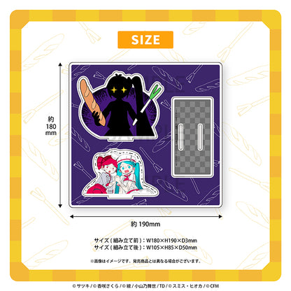 レイヤーアクリルスタンド／サツキ&香咲さくら