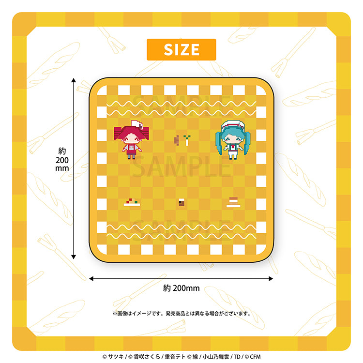 プリントハンカチ／サツキ&香咲さくら