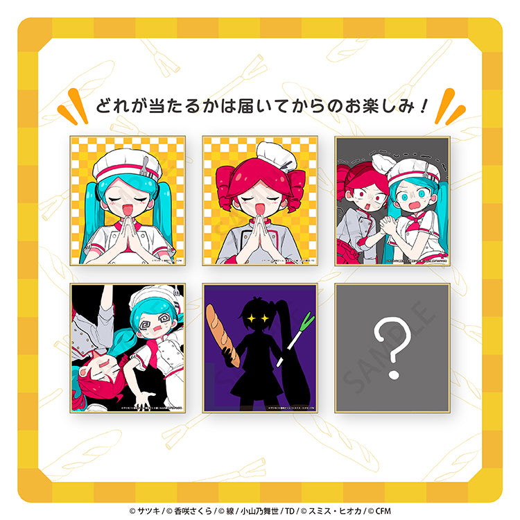 トレーディングミニ色紙／サツキ&香咲さくら – クレコ (Creators