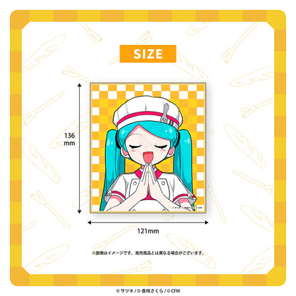 トレーディングミニ色紙／サツキ&香咲さくら