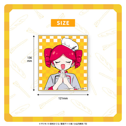 トレーディングミニ色紙／サツキ&香咲さくら