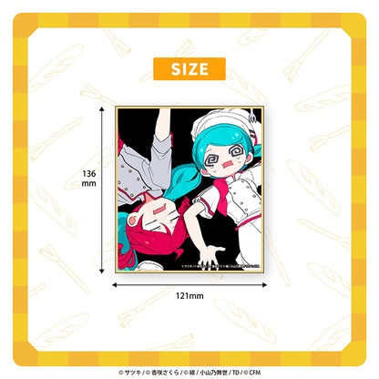 トレーディングミニ色紙／サツキ&香咲さくら