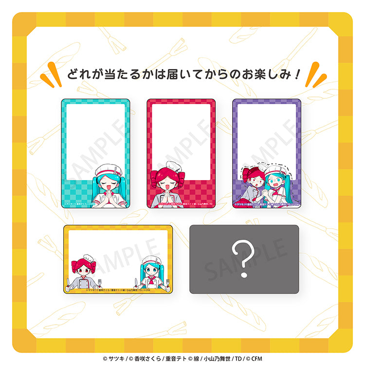 トレーディングクリアカード／サツキ&香咲さくら