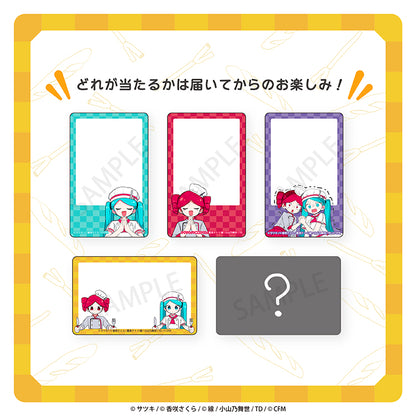 トレーディングクリアカード／サツキ&香咲さくら