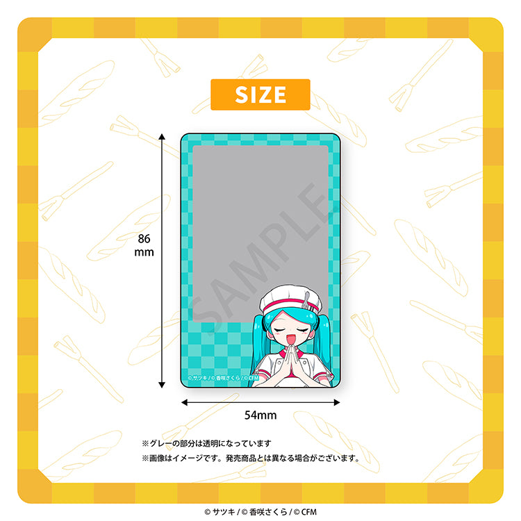 トレーディングクリアカード／サツキ&香咲さくら