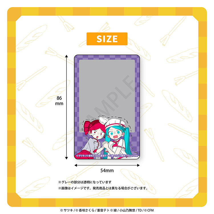 トレーディングクリアカード／サツキ&香咲さくら – クレコ (Creators