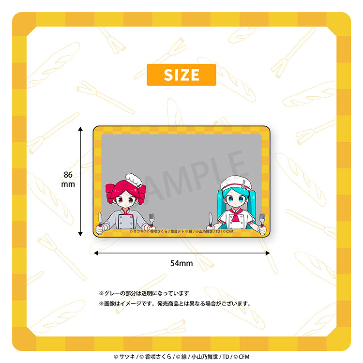 トレーディングクリアカード／サツキ&香咲さくら – クレコ (Creators