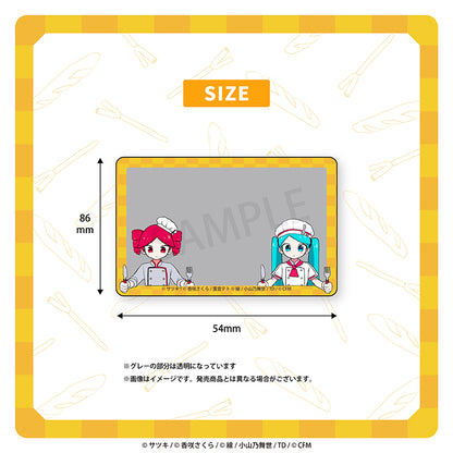 トレーディングクリアカード／サツキ&香咲さくら