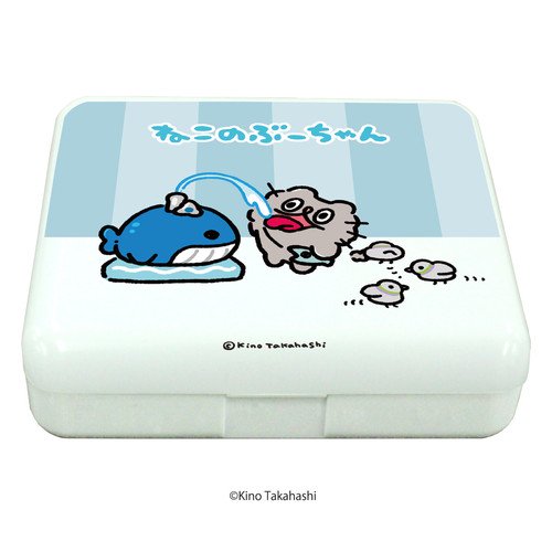 小物ケース(ラムネ付き)「ねこのぶーちゃん」01/水飲みぶーちゃん／高橋きの - クレコ (Creators' Collection)