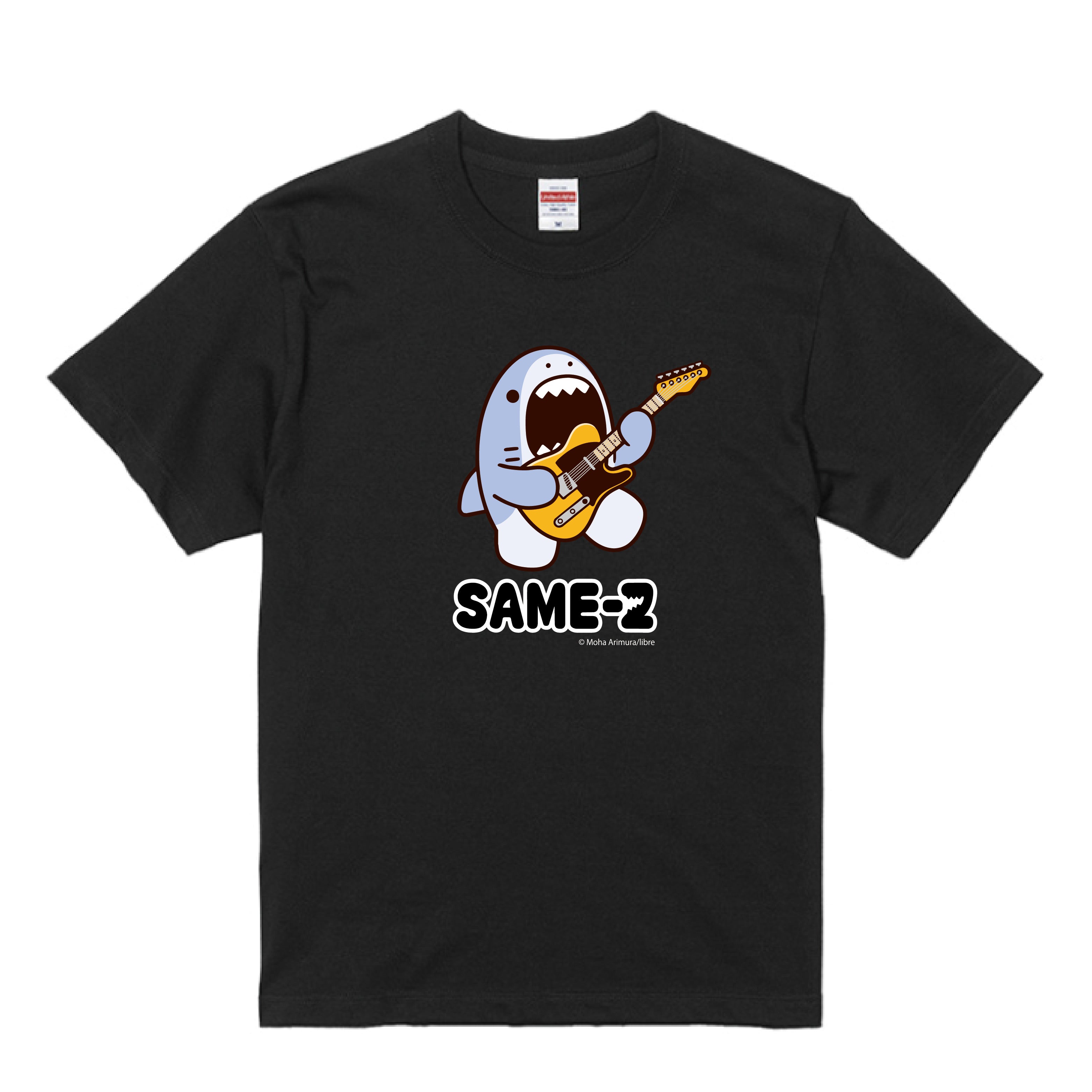 サメーズ ギターTシャツ（ブラック）