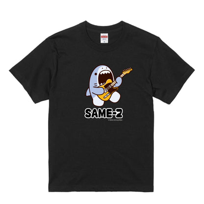 サメーズ　ギターTシャツ（ブラック） - クレコ (Creators' Collection)