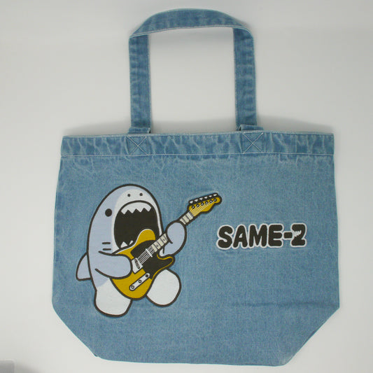 サメーズ　刺繍デニムB4トート - クレコ (Creators' Collection)