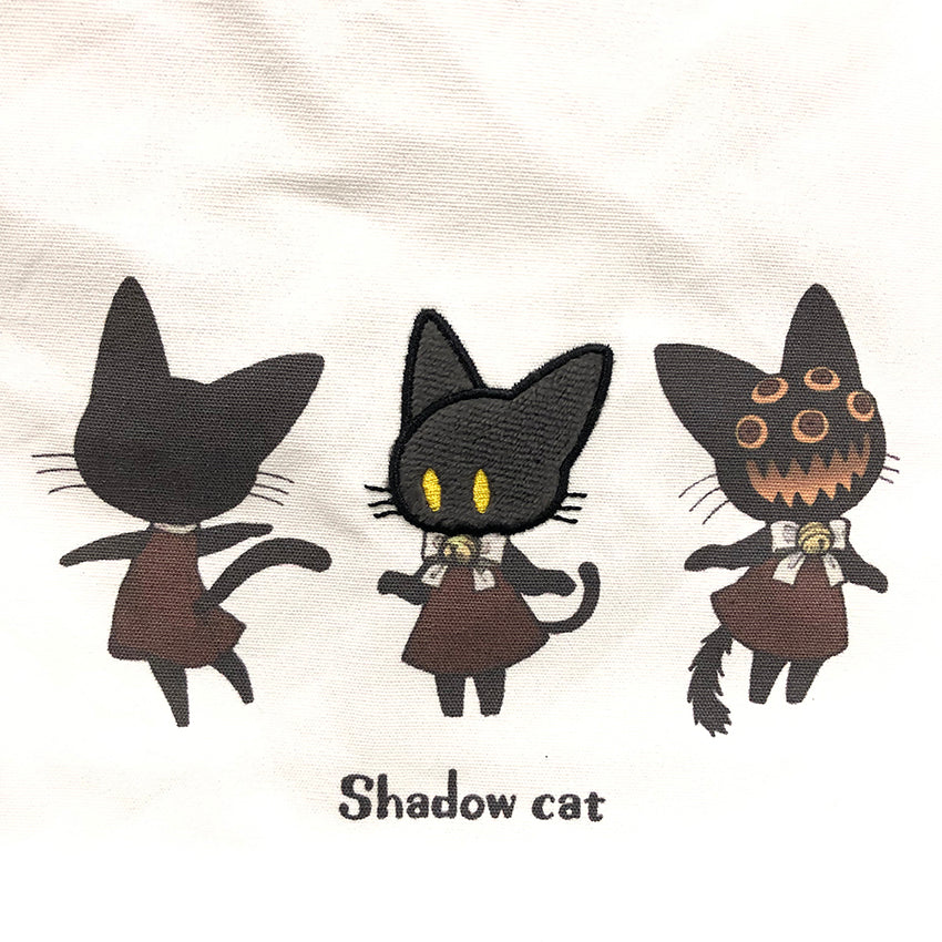 Shadow cat 巾着トートバッグ/マニアニ