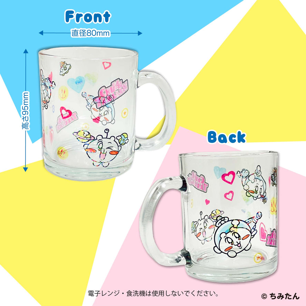 ちみたん　ガラスマグ　/あにゃ